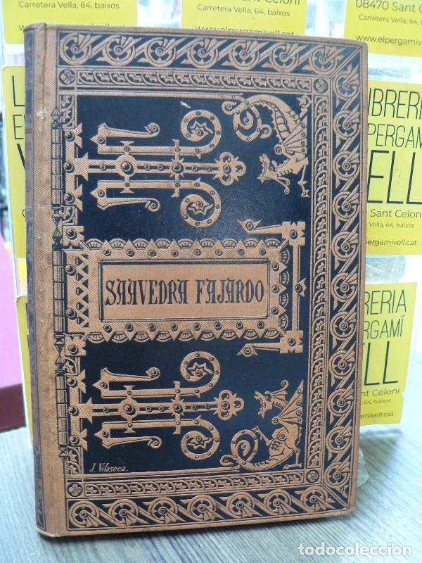 Libros antiguos: Corona g&oacute;tica - Saavedra Fajardo, Diego de - Editorial Daniel Cortezo y C.&ordf; - 1887, 1&ordf; ed.