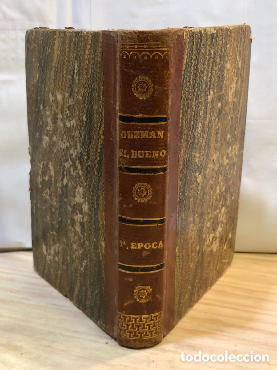 Libros antiguos: Ram&oacute;n Ortega y Frias - Guzm&aacute;n el bueno, segunda &eacute;poca.