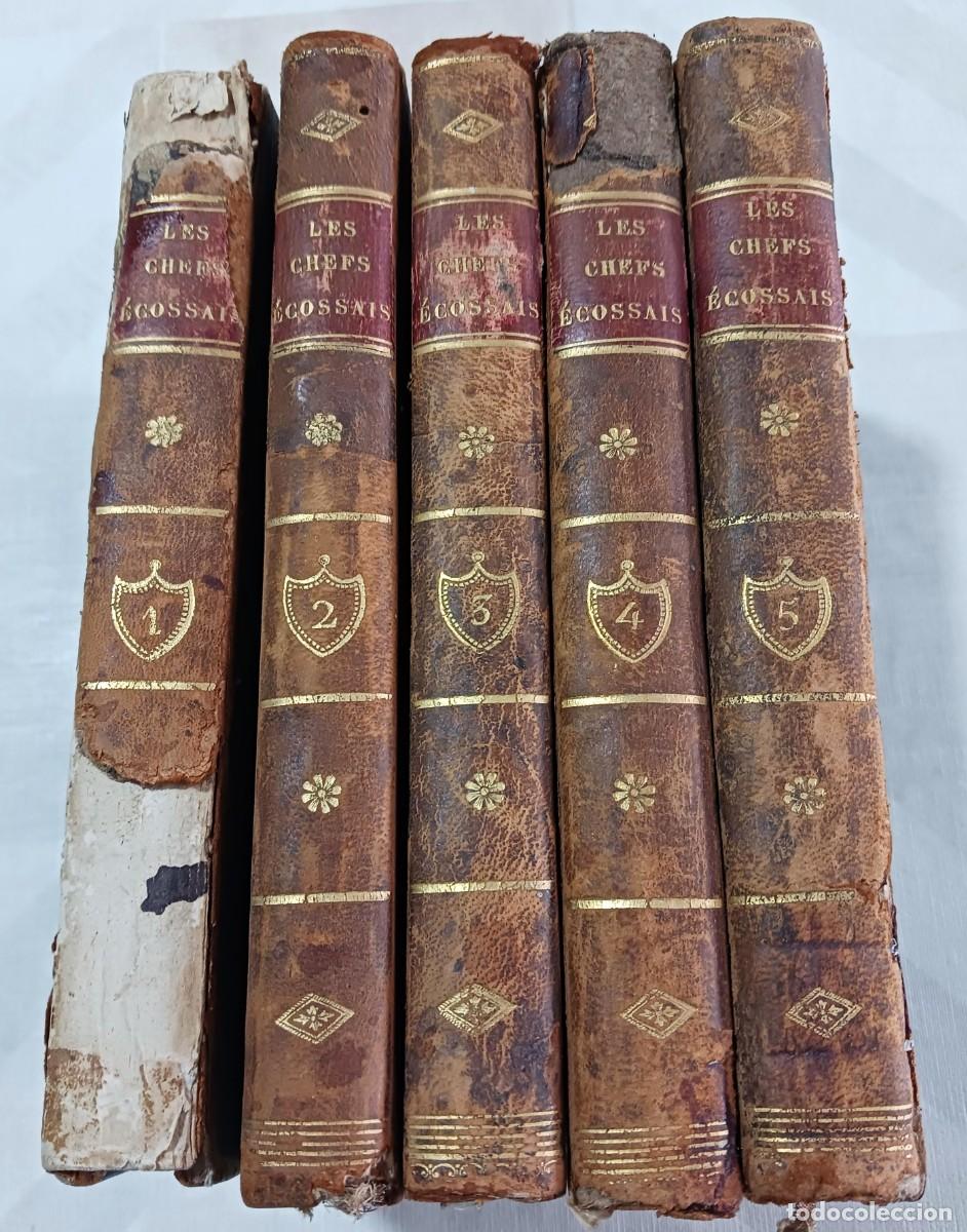 Libros antiguos: HISTORIA DE WILLIAM WALLACE (LES CHEFS &Eacute;COSSAIS, 1820) - OBRA DE JANE PORTER, ESCOCIA, BRAVEHEART