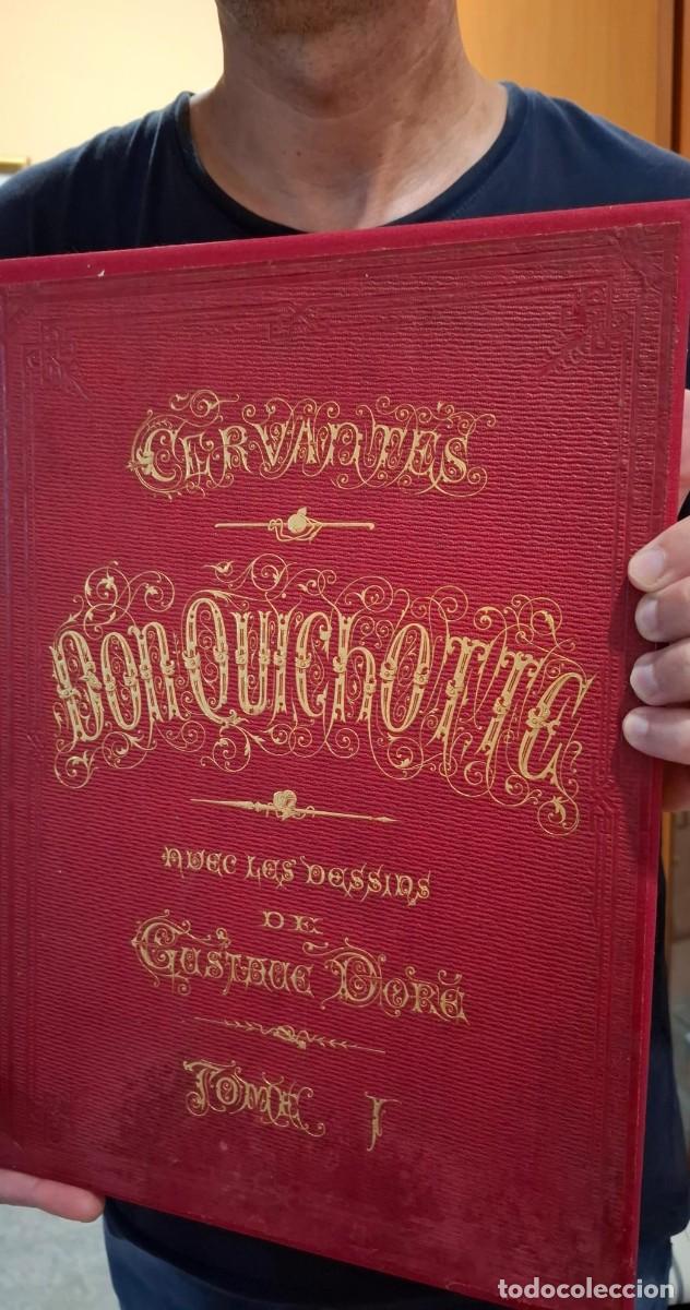 Antiquarische B&uuml;cher: GUSTAVE DORE QUIJOTE INGENIEUX HIDALGO DON QUICHOTTE DE LA MANCHE HACHETTE PARIS 1869