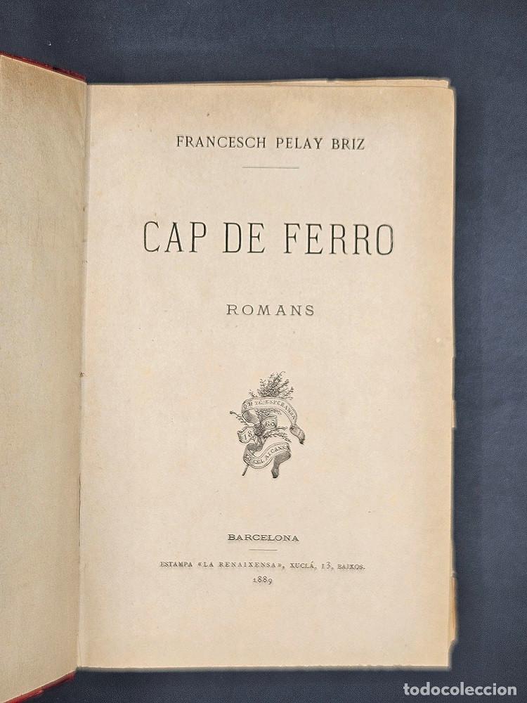 Libros antiguos: CAP DE FERRO - ROMANS - Foto 2