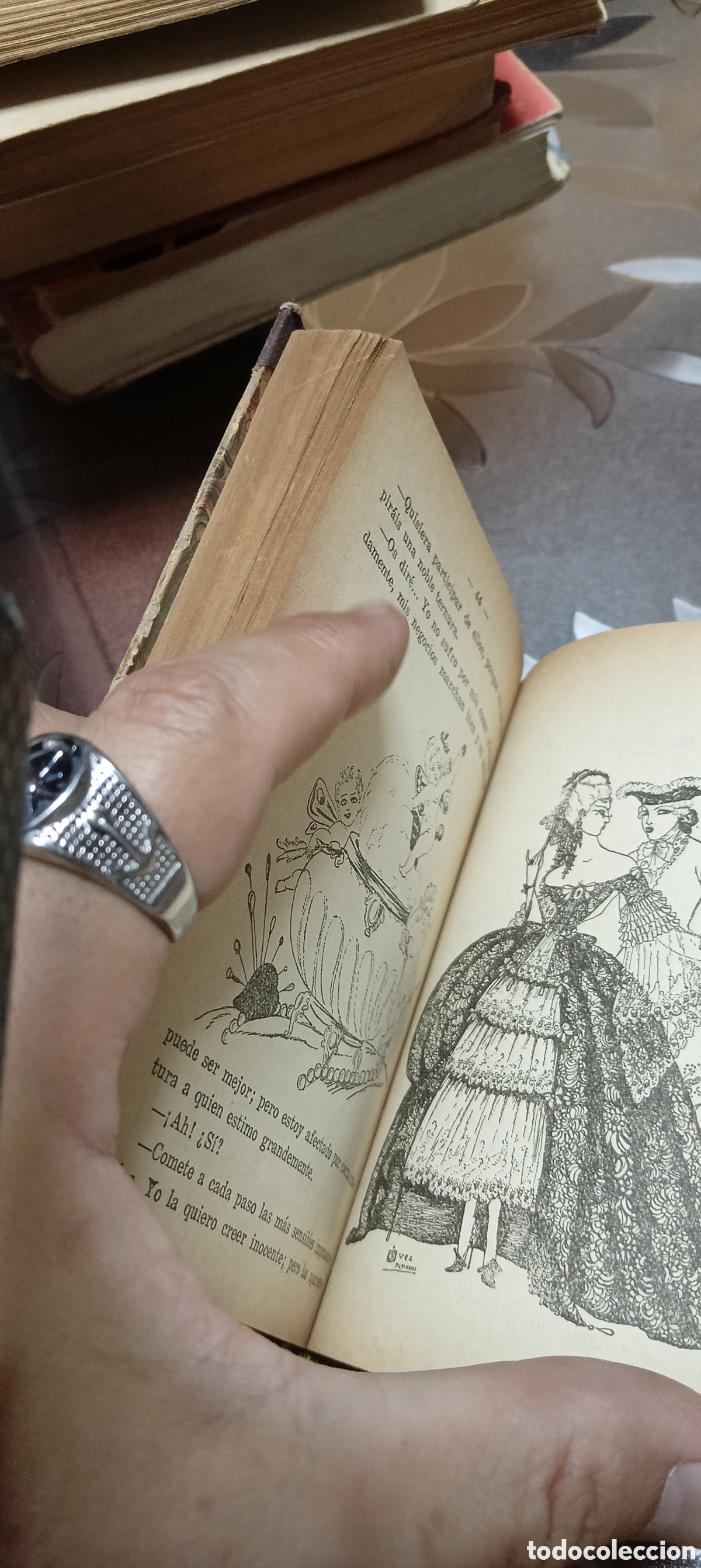 Libros antiguos: Novela la Flor del Turia - Foto 5