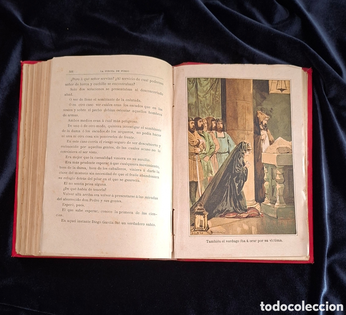 Libros antiguos: La Corona de Fuego &ndash; Tomo II (c. 1900)