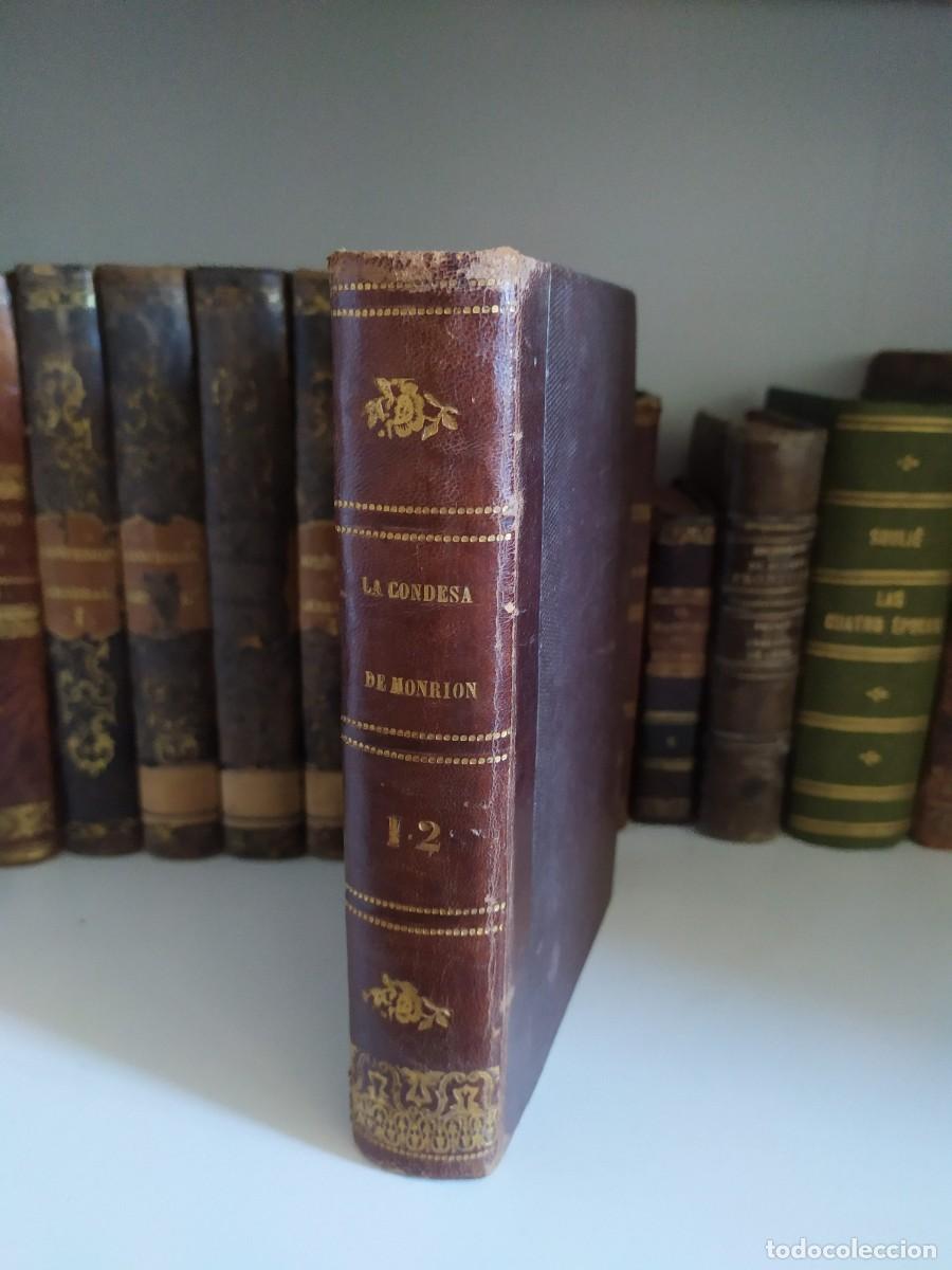 Libri antichi: Frederic Soulie - La condesa de Monrion - 1846 - Primera edicion castellano