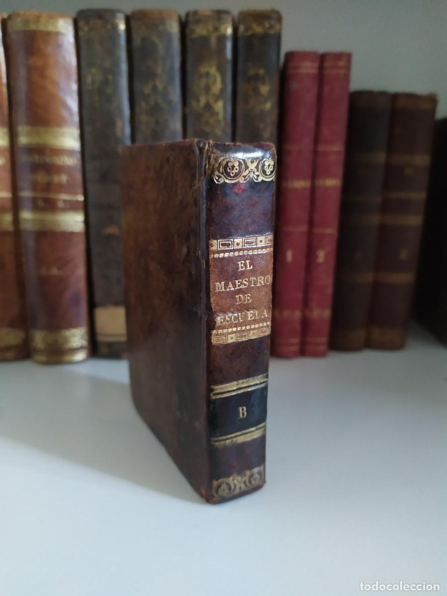 Antiquarische B&uuml;cher: Frederic Soulie - El maestro de escuela - Bosch 1839 - Primera edici&oacute;n castellano