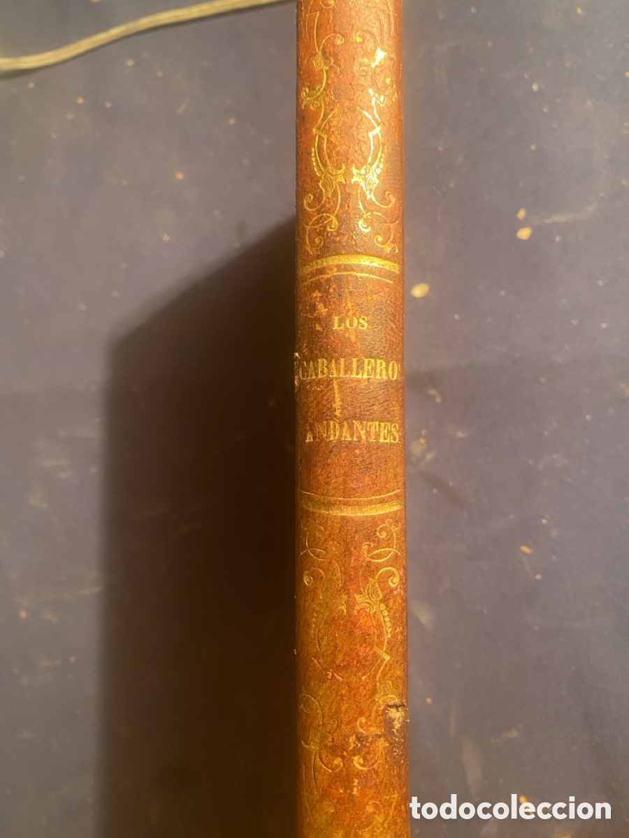 Libros antiguos: FRANCISCO PELAYO BRIZ: - LOS CABALLEROS ANDANTES. - (1862)