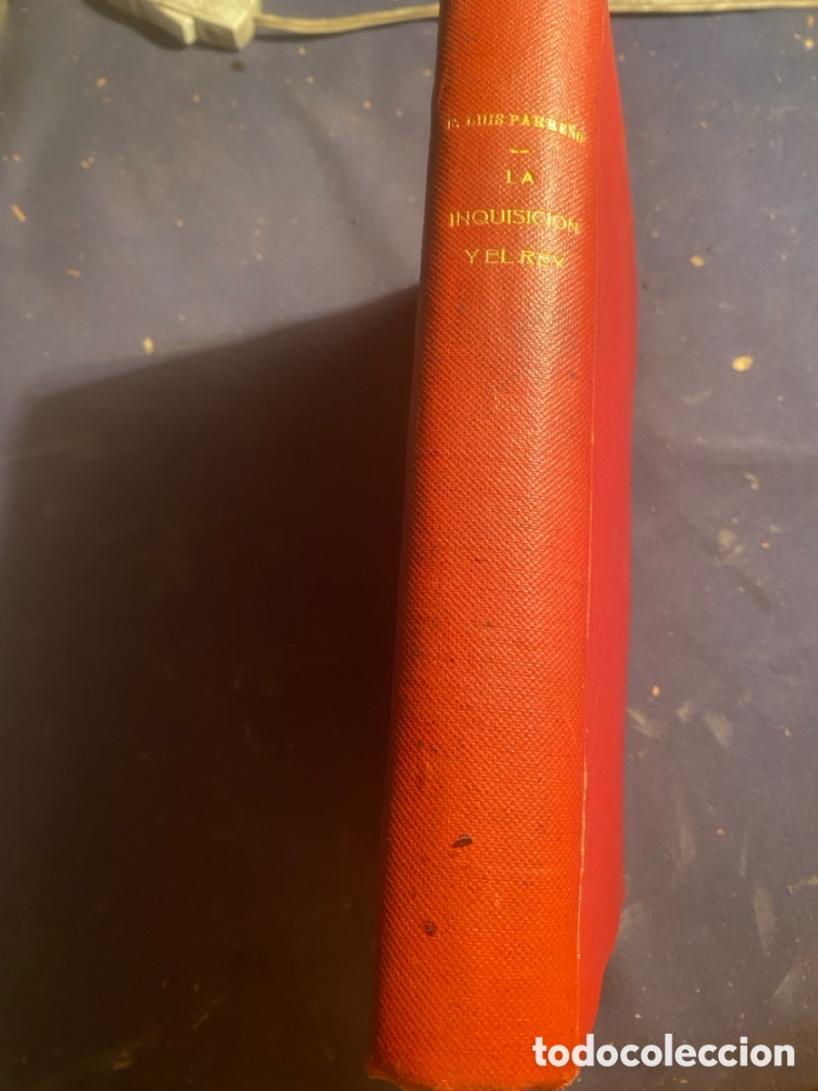 Libros antiguos: FLORENCIO LUIS PARRE&Ntilde;O: - LA INQUISICI&Oacute;N Y EL REY. Novela Hist&oacute;rica. - (MADRID, 1862)