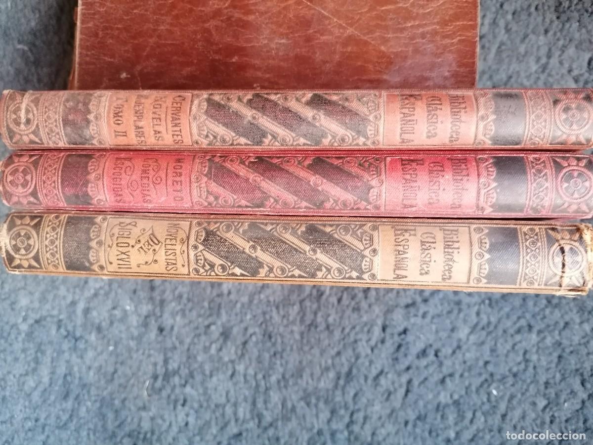 Libros antiguos: 3 tomos Biblioteca Cl&aacute;sica Espa&ntilde;ola