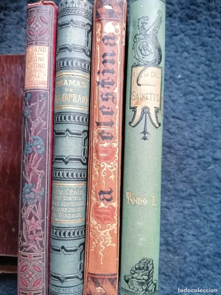 Libros antiguos: Lote de 4 libros antiguos s. XIX