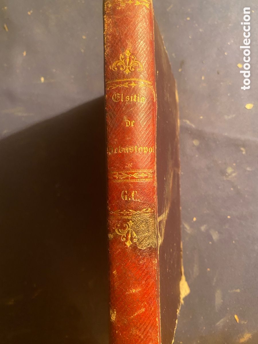 Libros antiguos: FEDERICO DUR&Aacute;N Y ESPA&Ntilde;A: - EL SITIO DE SEBASTOPOL O LA SANGRE DE VENGANZA - (VICH, 1855)