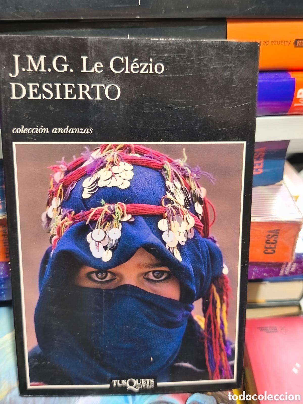 Libros antiguos: J.M.G. Le Clezio Desierto coleccion andanzas