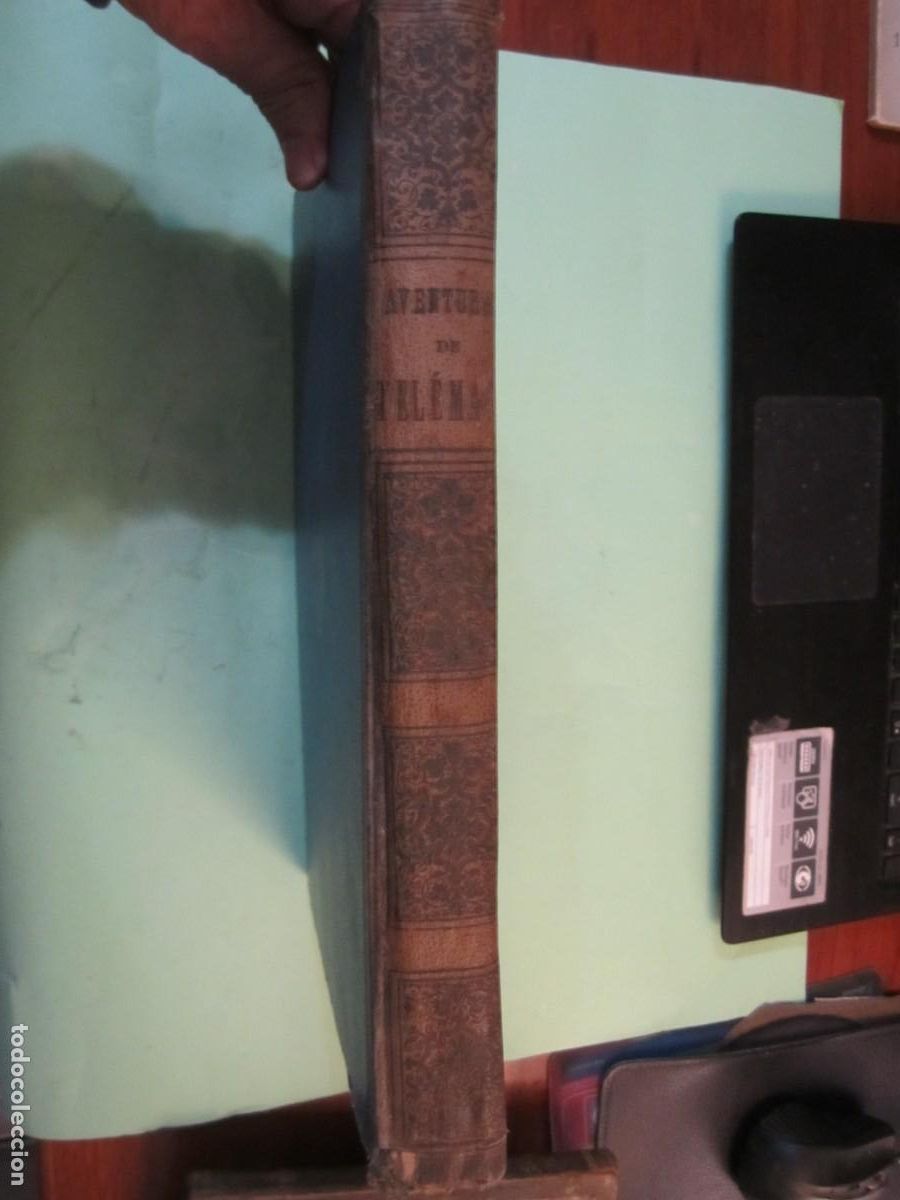 Libros antiguos: AVENTURAS DE TELEMACO HIJO DE ULISES F.SALIGNAC FENELON 1909 BARCELONA
