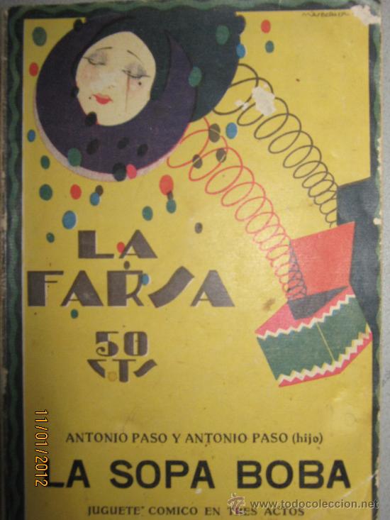 Libros antiguos: La sopa boba - Foto 1
