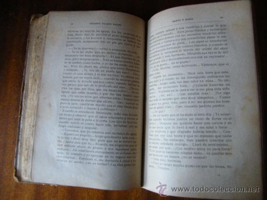 Libros antiguos: MARTA Y MAR&Iacute;A / Armando Palacios - Foto 3