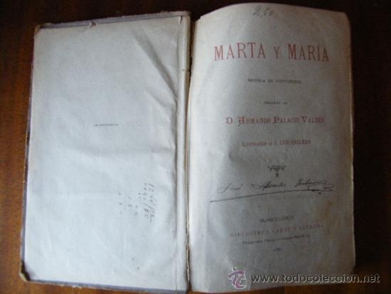 Libros antiguos: MARTA Y MAR&Iacute;A / Armando Palacios - Foto 5