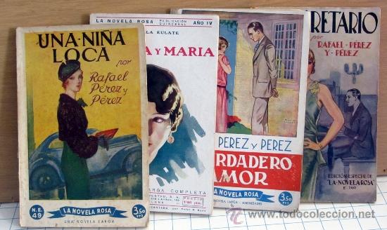 Libros antiguos: CUATRO NOVELAS ROMANTICAS - Foto 1