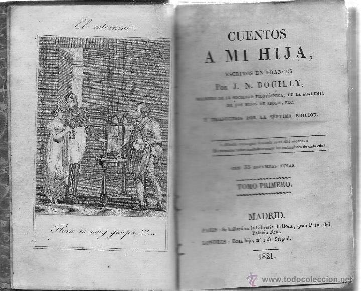 Libros antiguos: CUENTOS A MI HIJA - Foto 2
