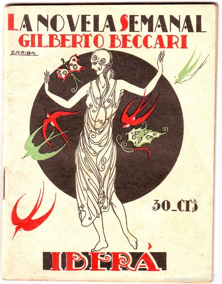 Libros antiguos: NOVELA IBER&Aacute; DE GILBERTO BECCAR I1925 - Foto 1