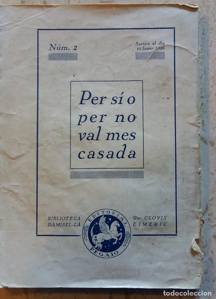 Libros antiguos: amb el cor no shi juga - Clovis Eimeric - Foto 2