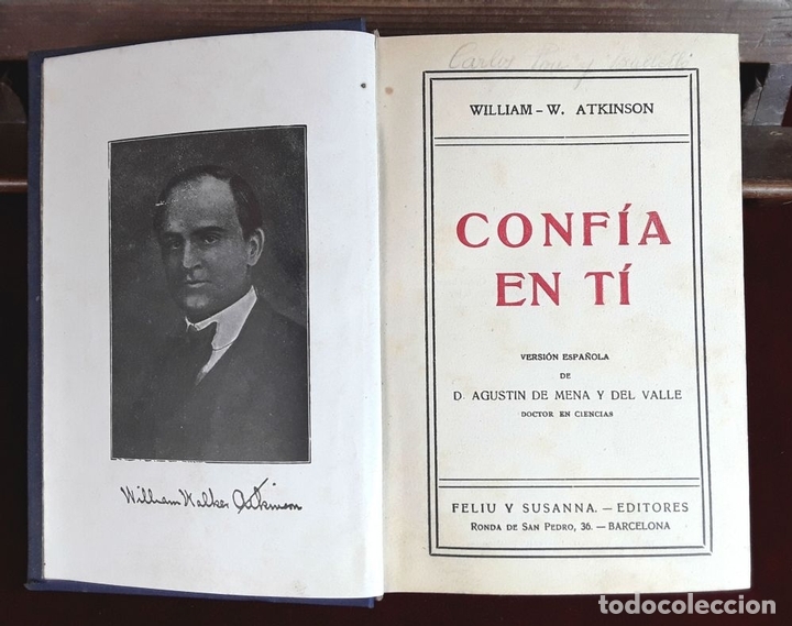 William W. Atkinson. 2 Ejemplares. Editores Fel - Comprar Libros ...