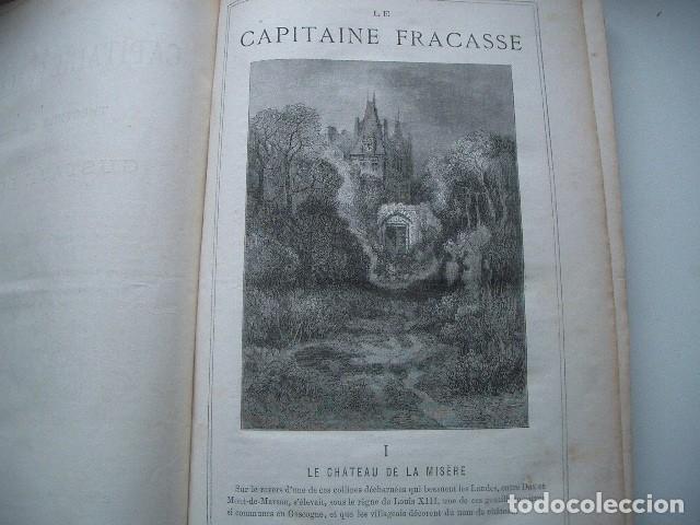 Libros antiguos: Le Capitaine Fracasse Théophile GAUTIER, Gustave DORé, by Paris, F. Polo, éditeur, P - Foto 5 - 112216087