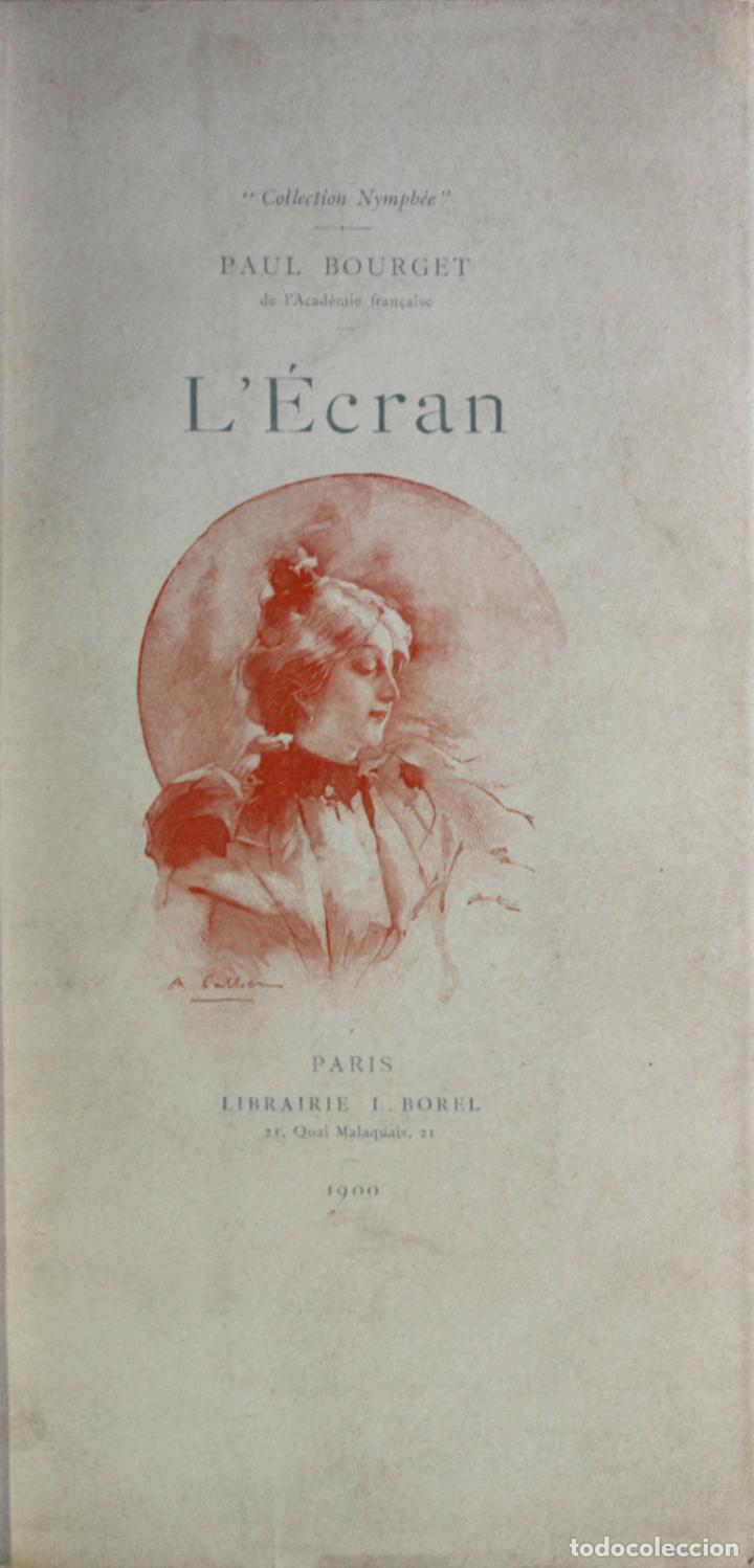 Libros antiguos: L&Eacute;CRAN. - BOURGET, Paul. Par&iacute;s, 1900. - Foto 1