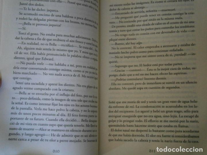 Libros antiguos: AMANECER. STEPHENIE MEYER - Foto 7