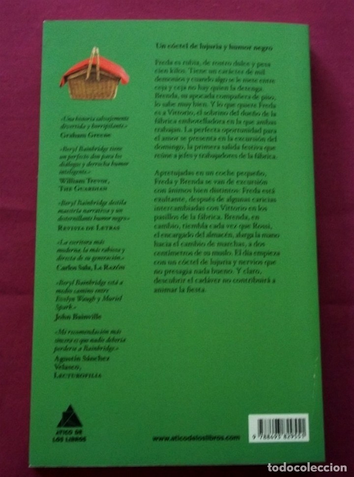 Libros antiguos: LIBRO LA EXCURSI&Oacute;N BERYL BAINBRIDGE B. - Foto 4