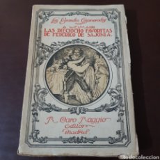 Libros antiguos: LAS DIECIOCHO FAVORITAS DE FEDERICO DE SAJONIA 1921 A. WEIMANN - ED. R. CARO RAGGIO MADRID. Lote 186284607