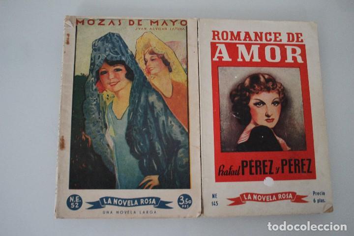 Libros antiguos: 2 NOVELAS ROSA - Foto 1