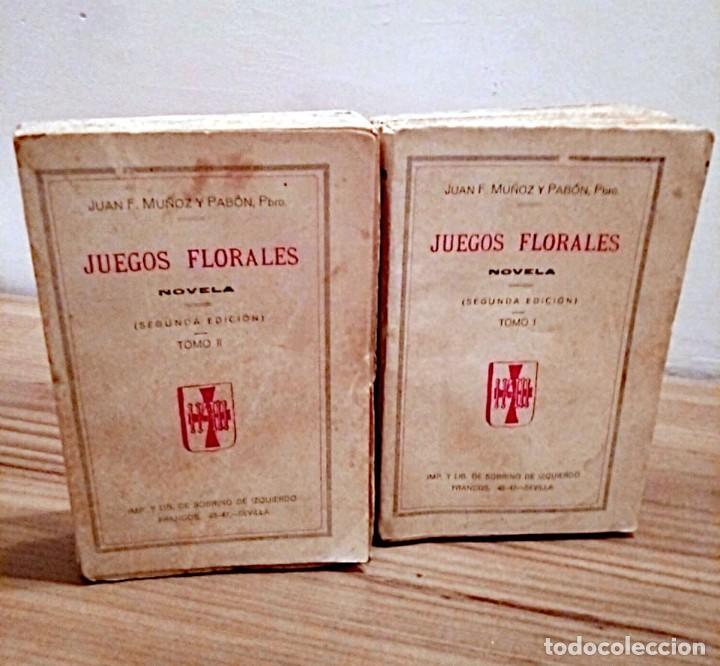 Juegos Florales Novela Tomo I Tomo Ii Munoz Comprar Libros Antiguos De Novela Romantica En Todocoleccion