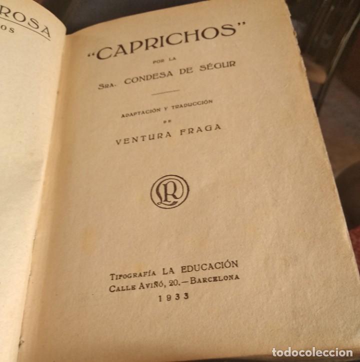 Libros antiguos: CAPRICHOS - Foto 2