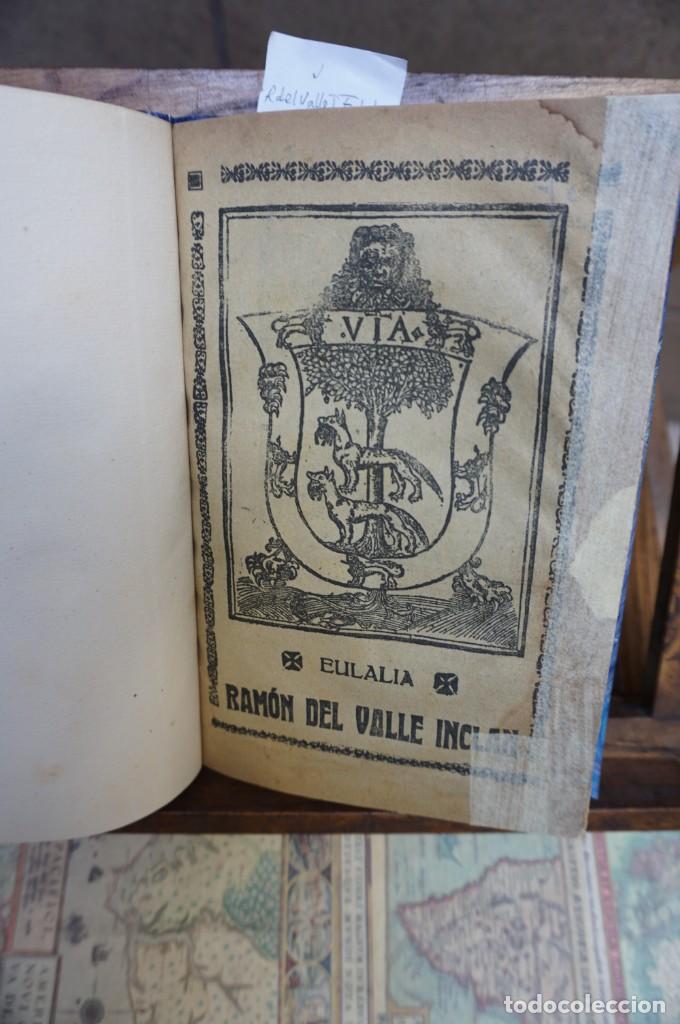 Libros antiguos: ramon del valle inclan.eulalia - Foto 2