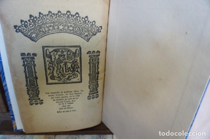 Libros antiguos: ramon del valle inclan.eulalia - Foto 3
