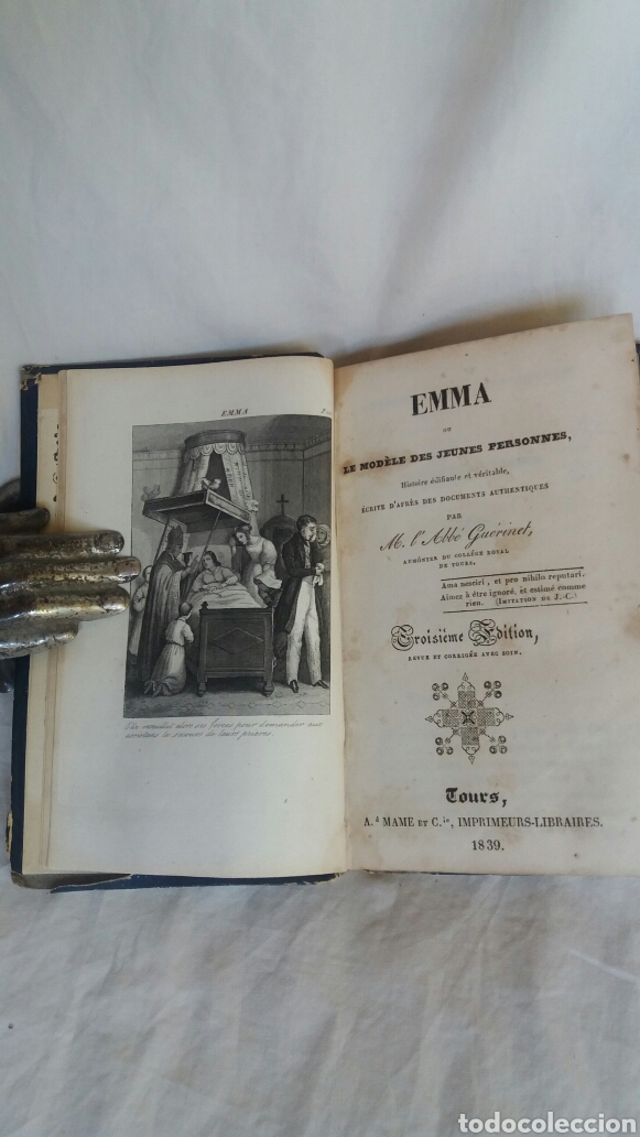 Libros antiguos: Emma, libro editado en 1839 - Foto 3