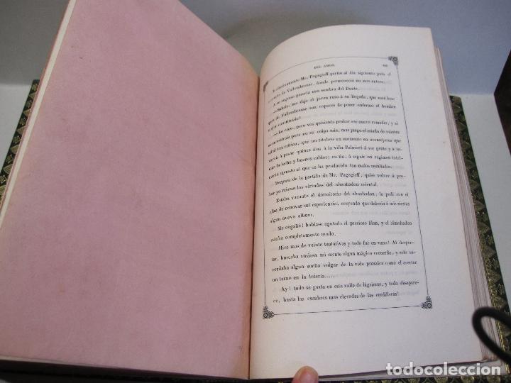 Libros antiguos: LAS GALAS DEL AMOR. FANTASIAS POR GAVARNI. MADRID, 1851. ENCUADERNACIÓN BRUGALLA (1947) - Foto 19 - 265338459