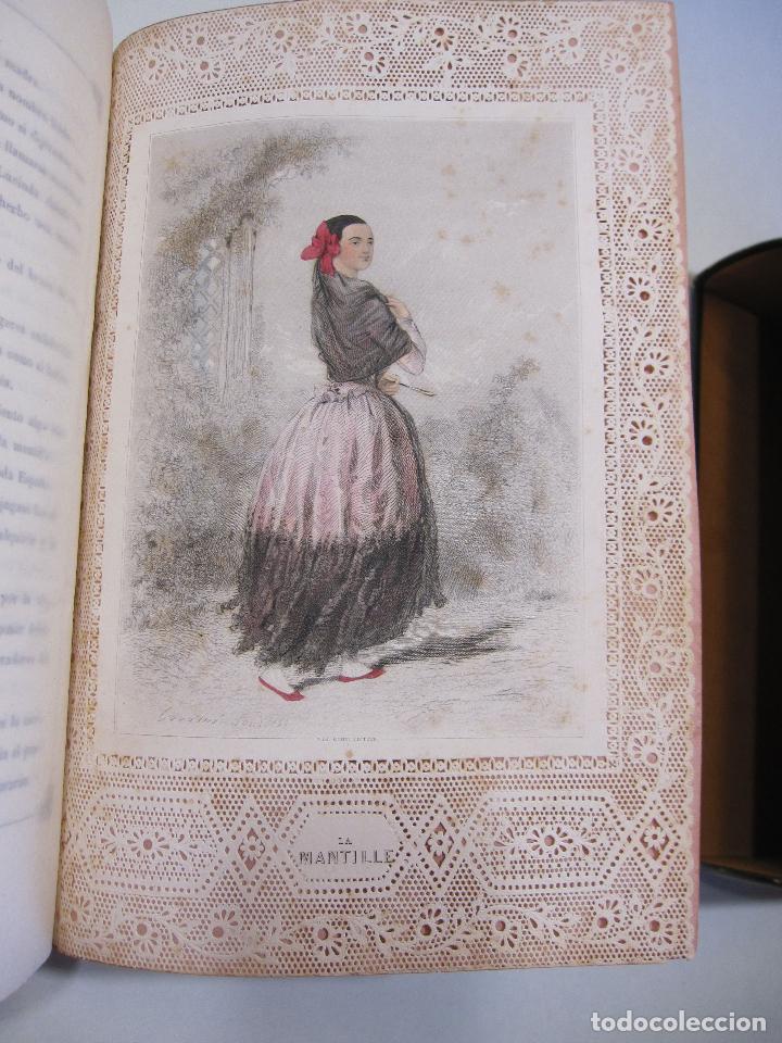 Libros antiguos: LAS GALAS DEL AMOR. FANTASIAS POR GAVARNI. MADRID, 1851. ENCUADERNACIÓN BRUGALLA (1947) - Foto 25 - 265338459