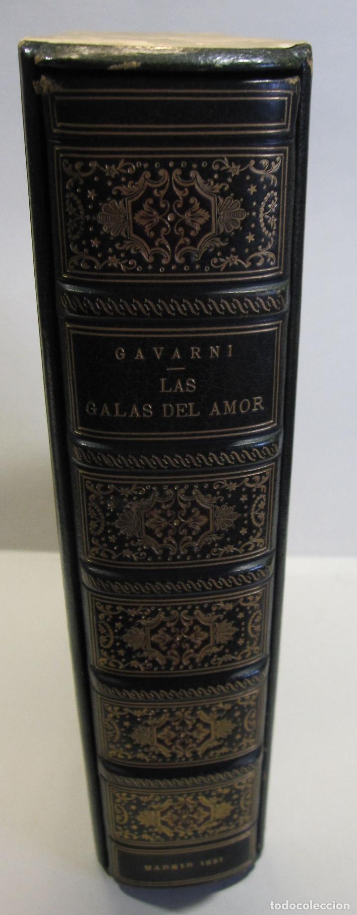Libros antiguos: LAS GALAS DEL AMOR. FANTASIAS POR GAVARNI. MADRID, 1851. ENCUADERNACIÓN BRUGALLA (1947) - Foto 45 - 265338459