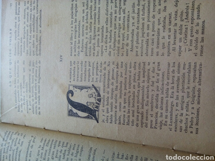 Libros antiguos: La que quiso volar - Foto 3