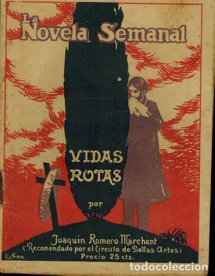 Libros antiguos: VIDAS ROTAS - Foto 1