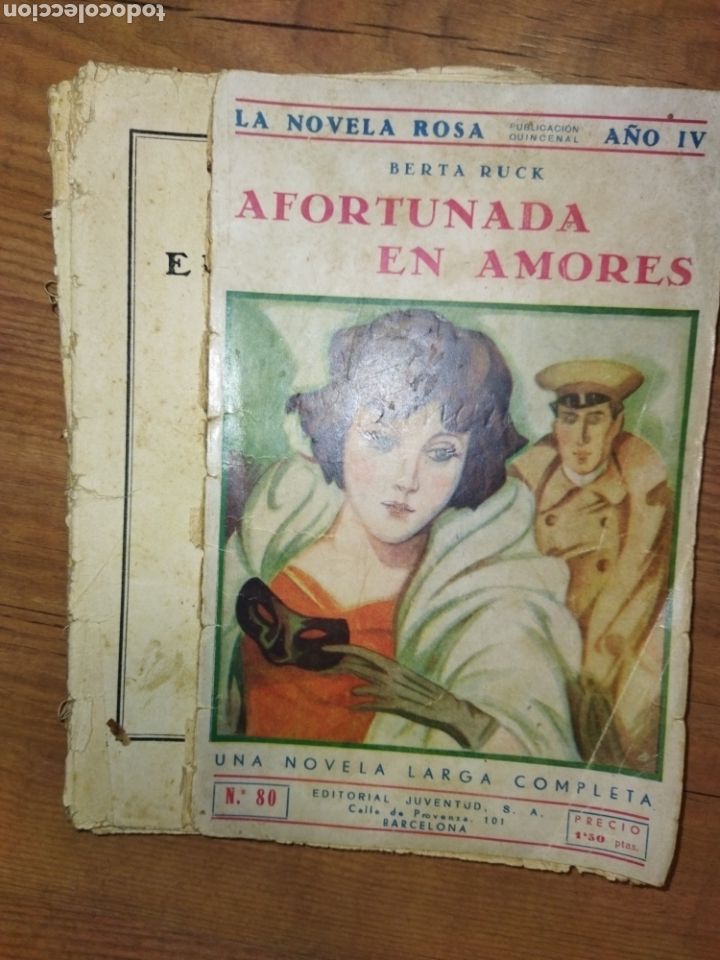 Libros antiguos: Afortunada en amores - Foto 1