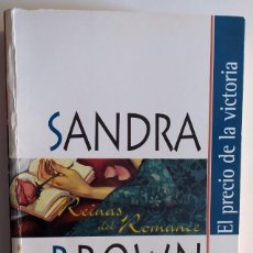 Libros antiguos: LIBRO EL PRECIO DE LA VICTORIA DE SANDRA BROWN. Lote 346069373