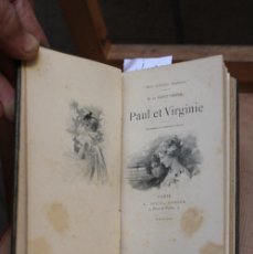Libros antiguos: SAINT PIERRE B. DE. PAUL ET VIRGINIE.. Lote 366679916
