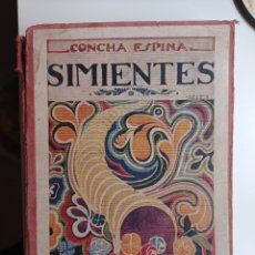 Libros antiguos: CONCHA ESPINA SIMIENTES ART DECO. Lote 400669929