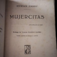 Libros antiguos: MUJERCITAS. MYRIAM HARRY. 1° EDICIÓN CASTELLANO