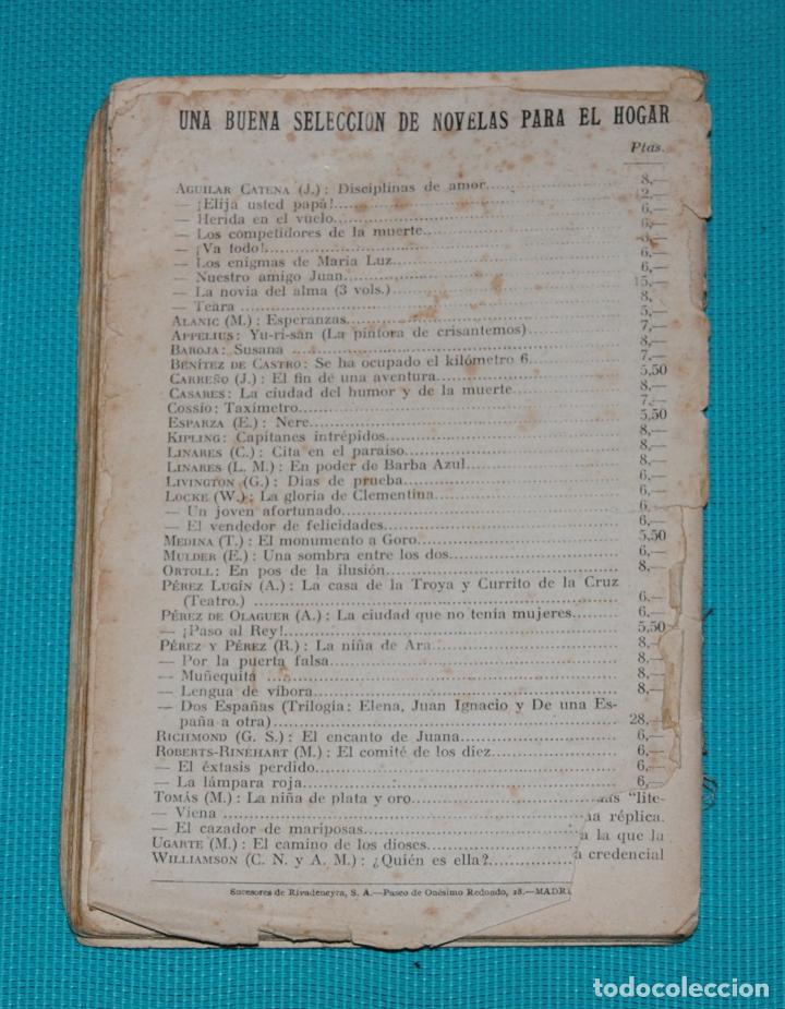 Libros antiguos: Contraportada - Foto 2