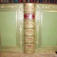Libros antiguos: ENCUADERNACIÓN ARTESANAL TIPO PALOMINO PARA EL LIBRO PAUL Y VIRGINIE - PARIS 1838