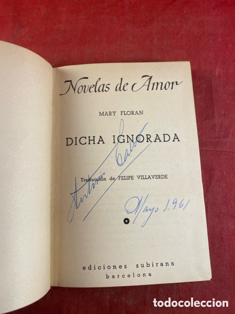 Libros antiguos: NOVELAS DE AMOR - Foto 2