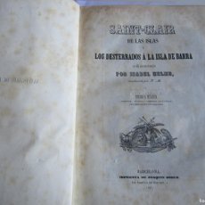 Libros antiguos: SAINT-CLAIR DE LAS ISLAS ISABEL HELME 1857 BARCELONA 3ª EDICION