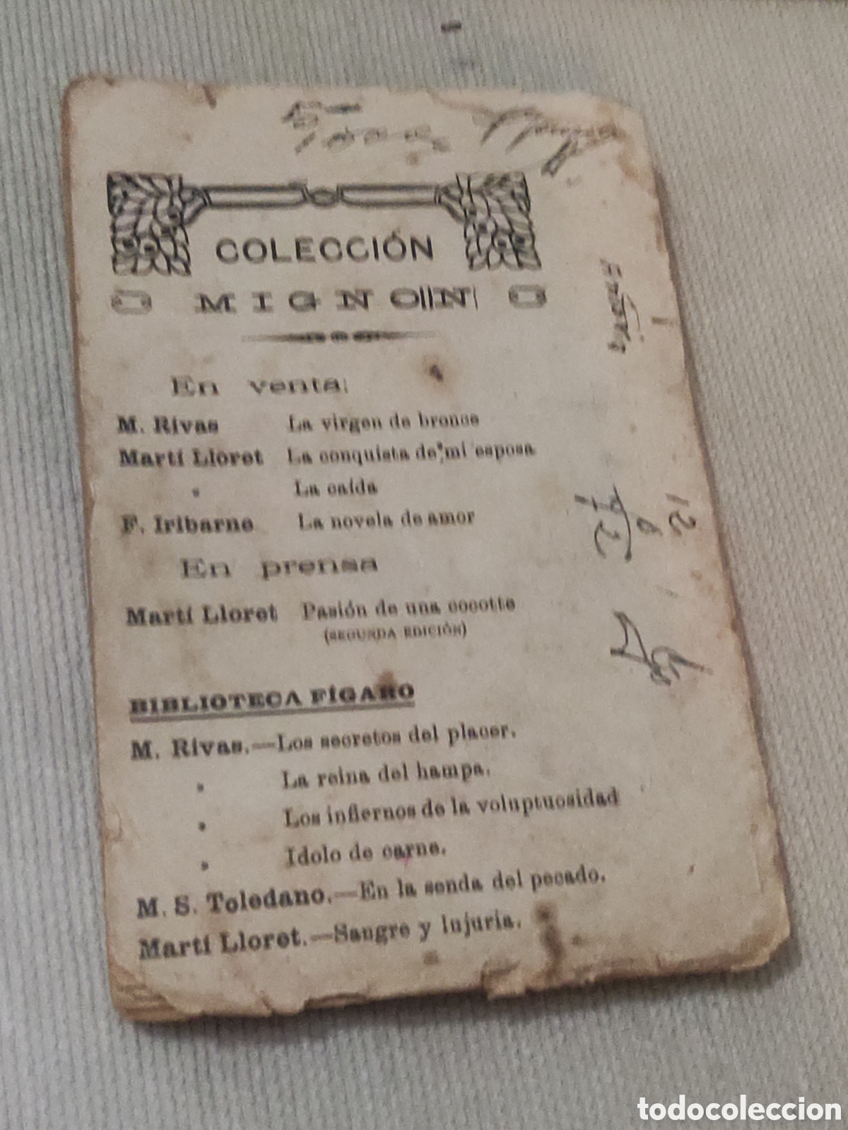 Libros antiguos: La Novela del Amor. - Foto 2